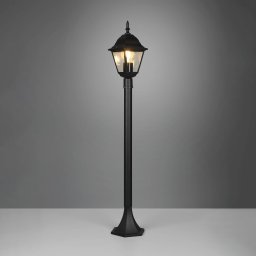 Trio Lighting Livenza path light, black, height 100 cm, aluminium, IP44