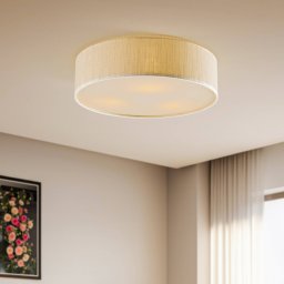 Nowodvorski Lighting Turda ceiling light, Ø 50 cm, white