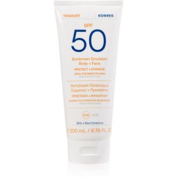 Korres Yoghurt Sun Lotion with moisturising effect SPF 50 200 ml