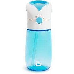 Munchkin Flip & Go Cup with straw 18 m+ Blue 355 ml