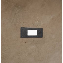 Fumagalli Recessed light Nina IP55 black/opal 15 cm R7s CCT synthetic resin