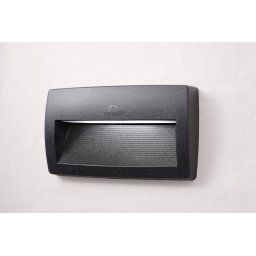 Fumagalli Outdoor wall lamp Lorenza black/clear 26 cm, R7S CCT synthetic resin