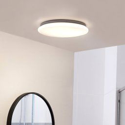 Lindby LED ceiling light Eovi, Ø 33 cm, white, 3,000 K, round