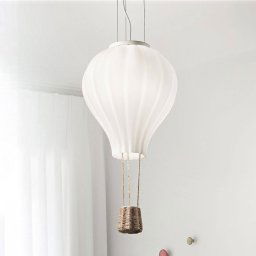 Ideallux Ideal Lux Dream Big pendant light, white, opal glass, Ø 30 cm