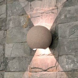 Viokef Loom LED outdoor wall lamp made of concrete