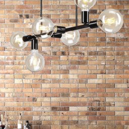 Lamkur Eliza ceiling light, 6-bulb, black