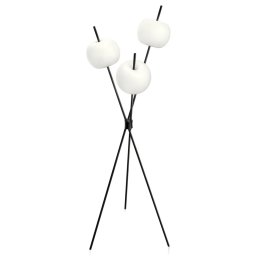 kdln LED floor lamp Kushi, black, height 140 cm