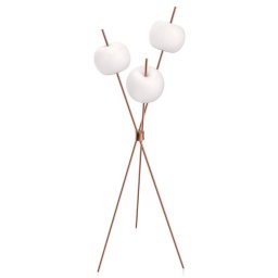 kdln LED floor lamp Kushi, copper-coloured, height 140 cm