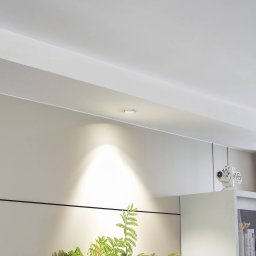 Arcchio Harcos LED downlight, white, Ø 11 cm, 4,000K