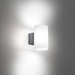 AILATI LED outdoor wall light Bianca, dark grey, plastic