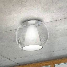 Serien Lighting serien.lighting Draft S ceiling 2,700K Triac clear