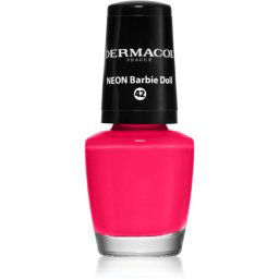 Dermacol Neon Neon Glow Nail Polish shade 42 Barbie Doll 5 ml