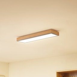 Lindby Laviona LED ceiling lamp, long, 80 cm