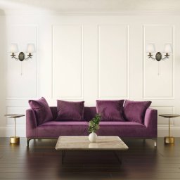 Searchlight Andretti wall lamp, two-bulb