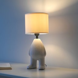 JUST LIGHT. GmbH JUST LIGHT. Ted table lamp, ceramic, standing, sand beige