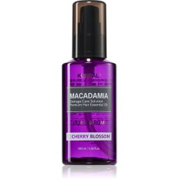 KUNDAL Macadamia Ultra Serum Cherry Blossom Regenerating Oil Serum for damaged hair 100 ml