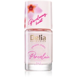 Delia Cosmetics Porcelain Nail Polish 2-in-1 shade 05 Pink 11 ml