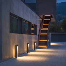 SLV Quad Pole LED path lamp, anthracite, aluminium, height 90 cm