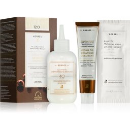 Korres Argan Oil Permanent Hair Dye with argan oil shade 12.0 Special Blonde 50 ml