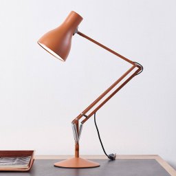 Anglepoise Type 75 table lamp Margaret Howell rust