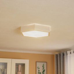 Envostar Hagen ceiling light, pine white