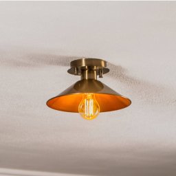 Opviq Ceiling lamp Berceste N-662 1-bulb Ø24cm gold antique