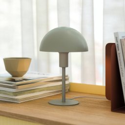 Nordlux Ellen Mini table lamp made of metal, dust green