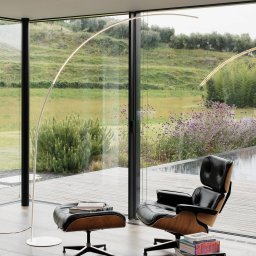 Ideallux Ideal Lux LED floor lamp Comet, white, metal, height 210 cm