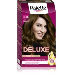Schwarzkopf Palette Deluxe Permanent Hair Dye shade 4-65 Dazzling Brown 1 pc