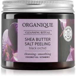 Organique Black Orchid Salt Scrub with shea butter 200 g