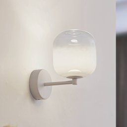 Lucande LED wall light Avelina, white