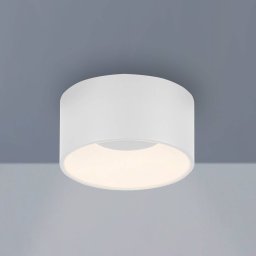 JUST LIGHT. GmbH JUST LIGHT. Tanika LED ceiling light, white, Ø 16 cm, dimmable