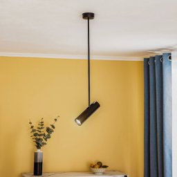 Nowodvorski Lighting Eye Super ceiling spotlight, height 76 cm, black