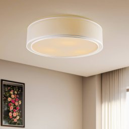 Nowodvorski Lighting Ceiling light Mist, white, Ø 56 cm