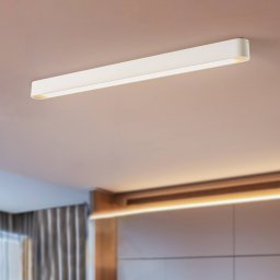 Nowodvorski Lighting Ceiling light Soft, 95 x 6 cm, white, aluminium, G13