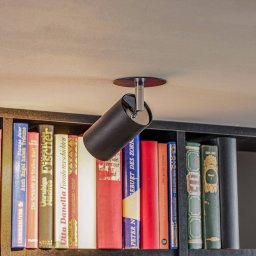 Nowodvorski Lighting Eye Fit recessed downlight, 1-bulb, black