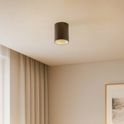 Nowodvorski Lighting Eye Tone ceiling light, black/silver