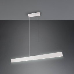 Trio Lighting Galway LED pendant light, light grey, up/down, CCT, metal