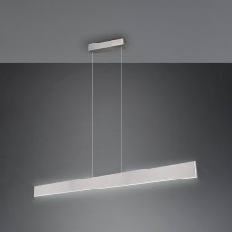 Trio Lighting Galway LED pendant light, matt nickel, up/down, CCT, metal