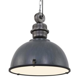 Steinhauer Grey hanging lamp Bikkel XXL, industrial design