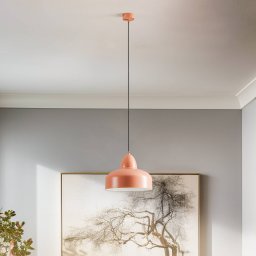 ALDEX Mille pendant light, 1-bulb, coral