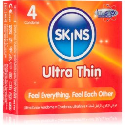 Skins Ultra Thin condoms Vanilla 4 pc