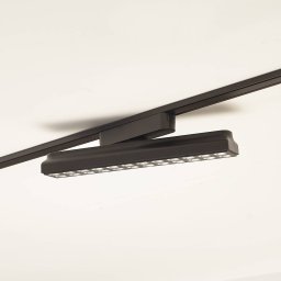Lindby LED strip 48 V Lumaro, black, 24 points, dimmable