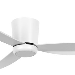 Beacon Lighting Beacon ceiling fan with light array, white, 137 cm, quiet