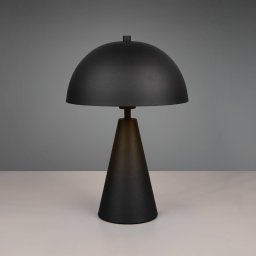 Trio Lighting Alfie table lamp, matt black, metal, E27