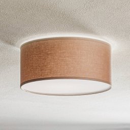 TK Lighting Rondo ceiling light, cappuccino, Ø 30 cm