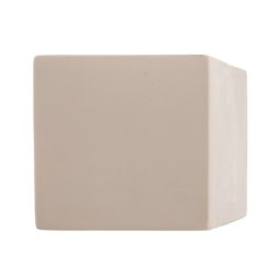 SOLLUX LIGHTING Wall lamp Cube Line up/down made of ceramic, white