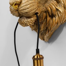 KARE Animal Tiger Head wall light with plug