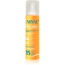 Arval IlSole Protective Body Milk Spray SPF 15 Protective Sunscreen in Spray 200 ml