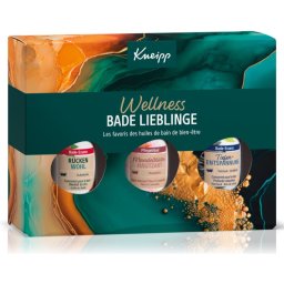 Kneipp Wellness Bath Oil Collection Gift Set for the bath